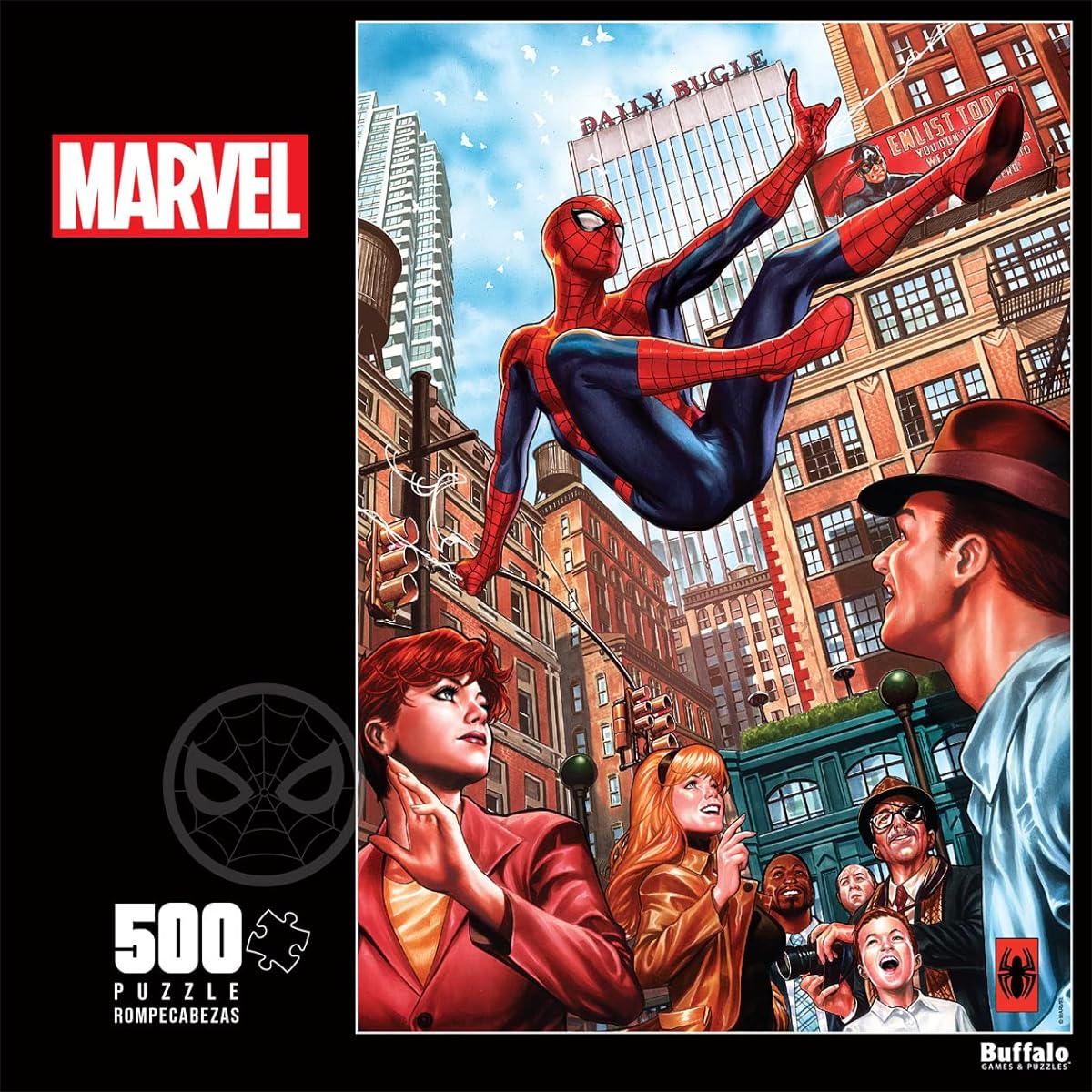 Buffalo Games - Marvel - The Amazing Spider-Man #24 Variant - 500 Piece Jigsaw Puzzle