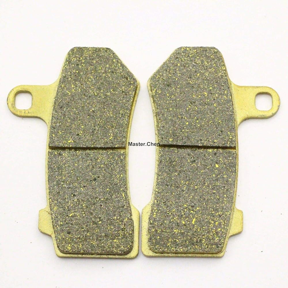 Master Chen Front Rear Brake Pad Brake Harley-Davidson Electra Glide FLHTCU Ultra Classic 2008-2018 - FLHT 2008-2010 - FLHTC 2008-2012 - FLHTCUL 2015-2016 - FLHTK 2010-2013 MC0103