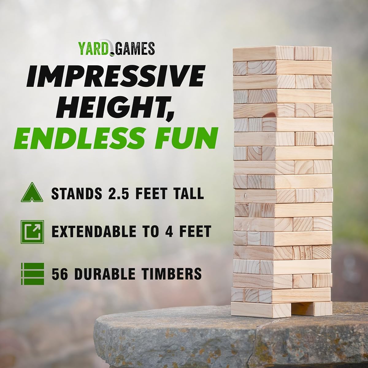 Giant Tumbling Timbers by Yard Games