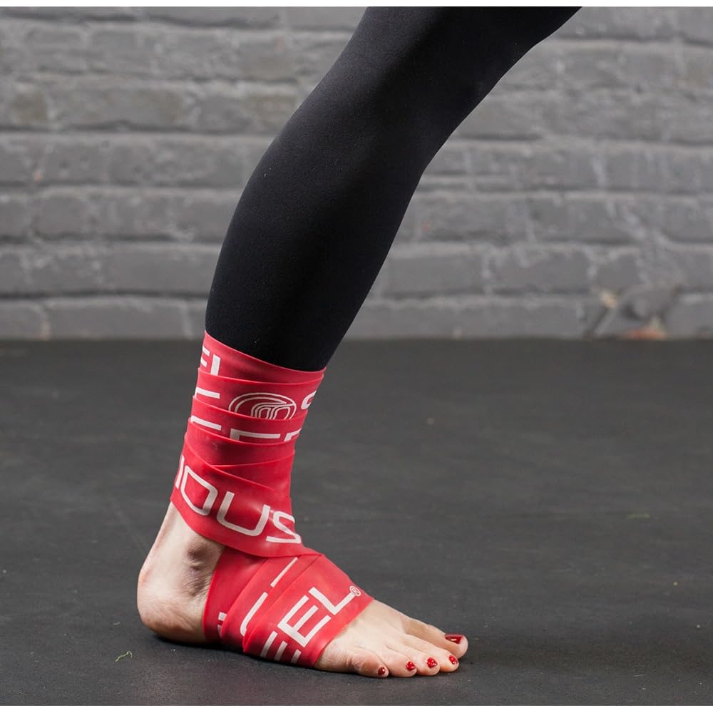 Serious Steel Mobility Compression Floss Band Pair - Red