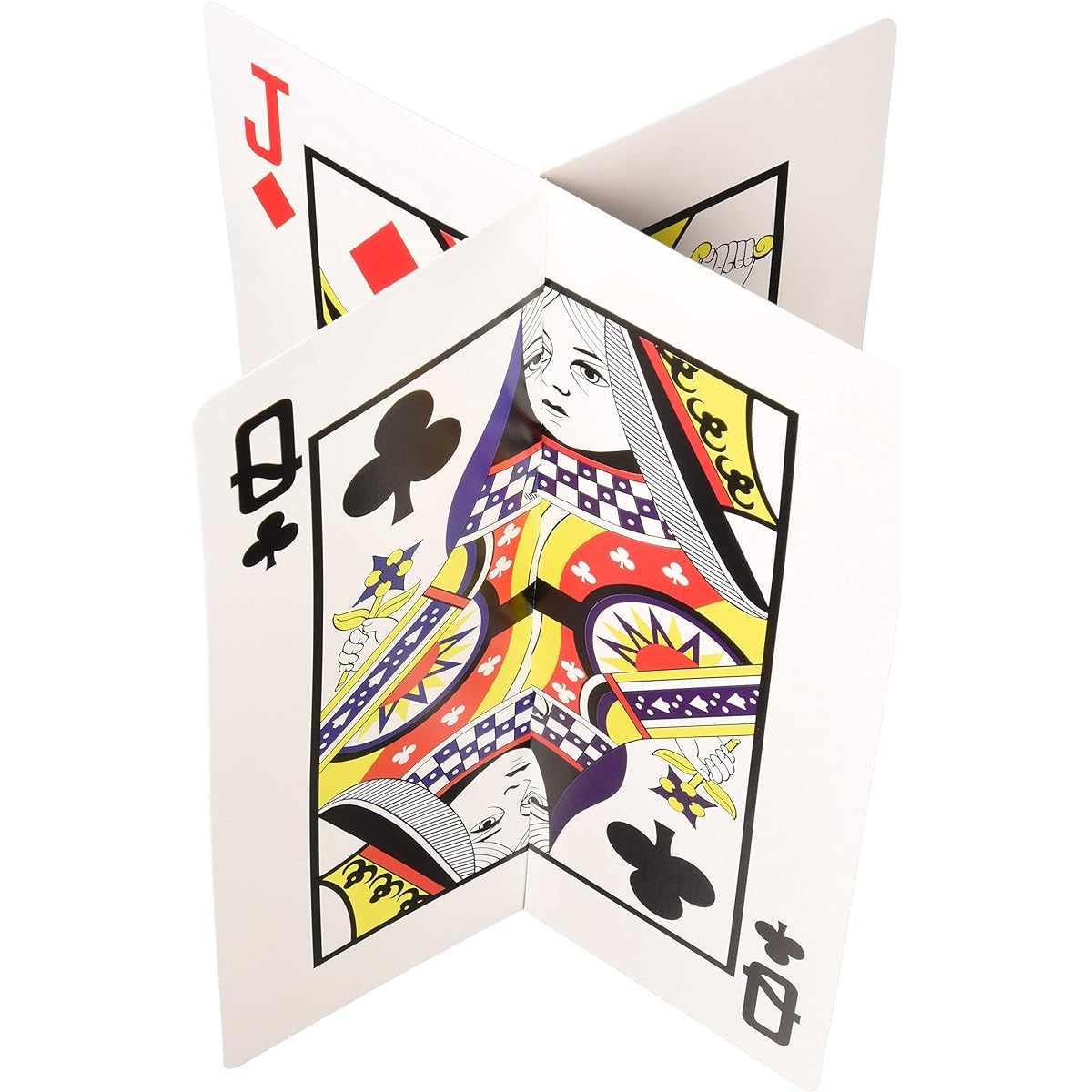 Playing Card 3-D Table Centrepiece - Casino Party Decoration