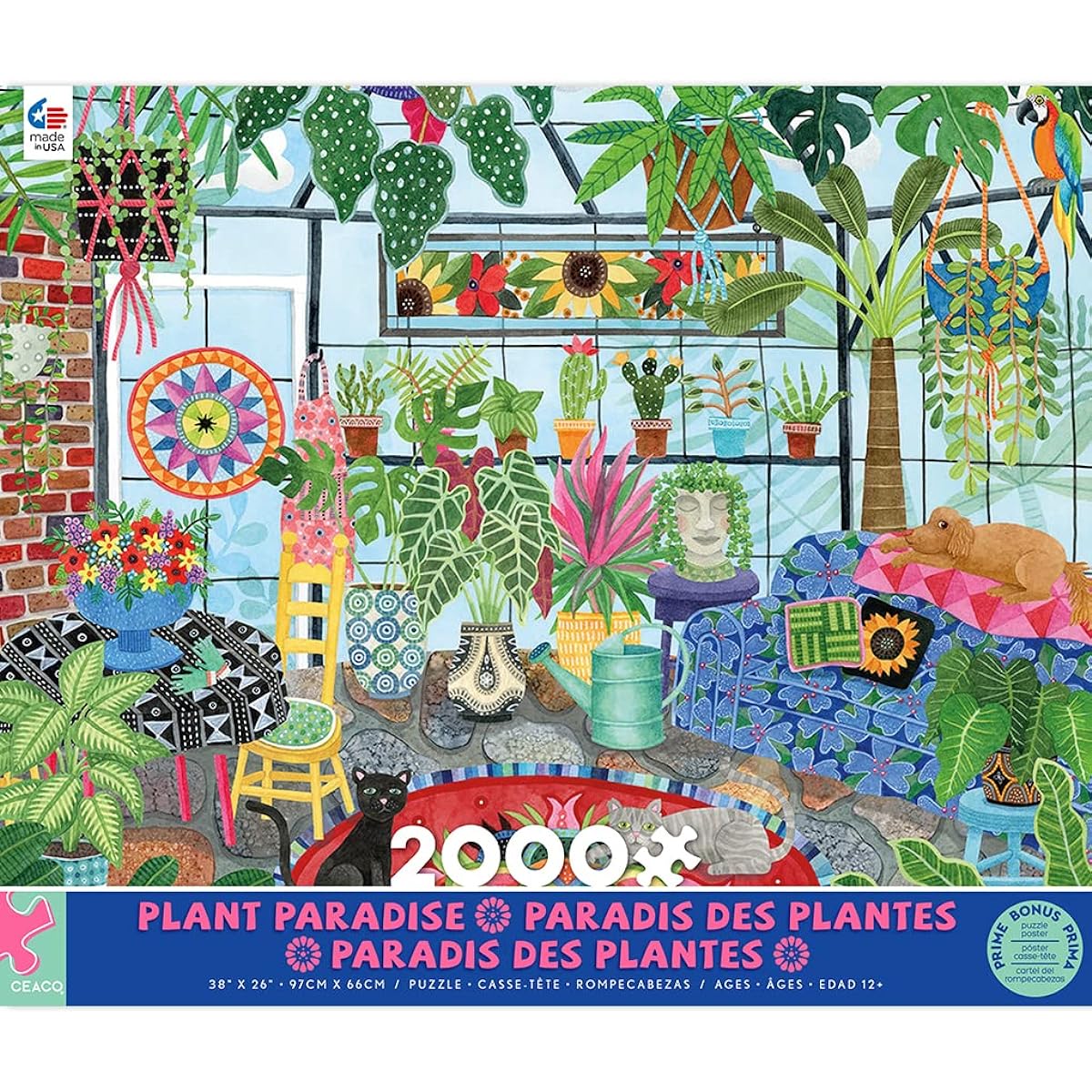 Ceaco - Plant Paradise - 2000 Piece Jigsaw Puzzle