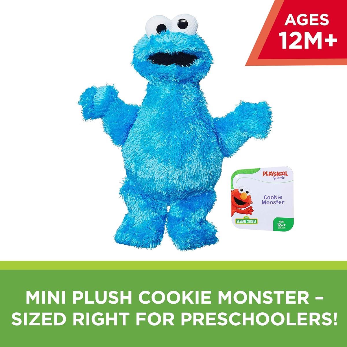 Hasbro - Playskool - Sesame Street Mini Plush Cookie