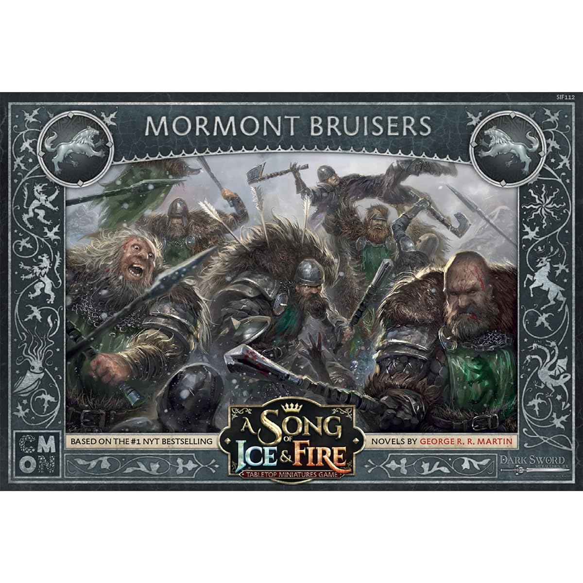 A Song of Ice and Fire Tabletop Miniatures Game Mormont Bruisers Unit Box | Strategy Game for Teens and Adults | Ages 14+ | 2+ Players | Average Play Time 45-60 Minutes | Made by CMON