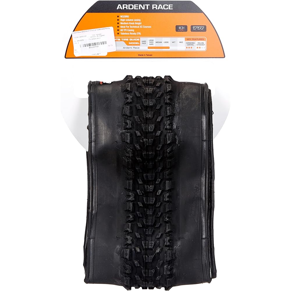 Maxxis Ardent Race Exo KV 27.5x2.20 Tubeless Ready Black Tire