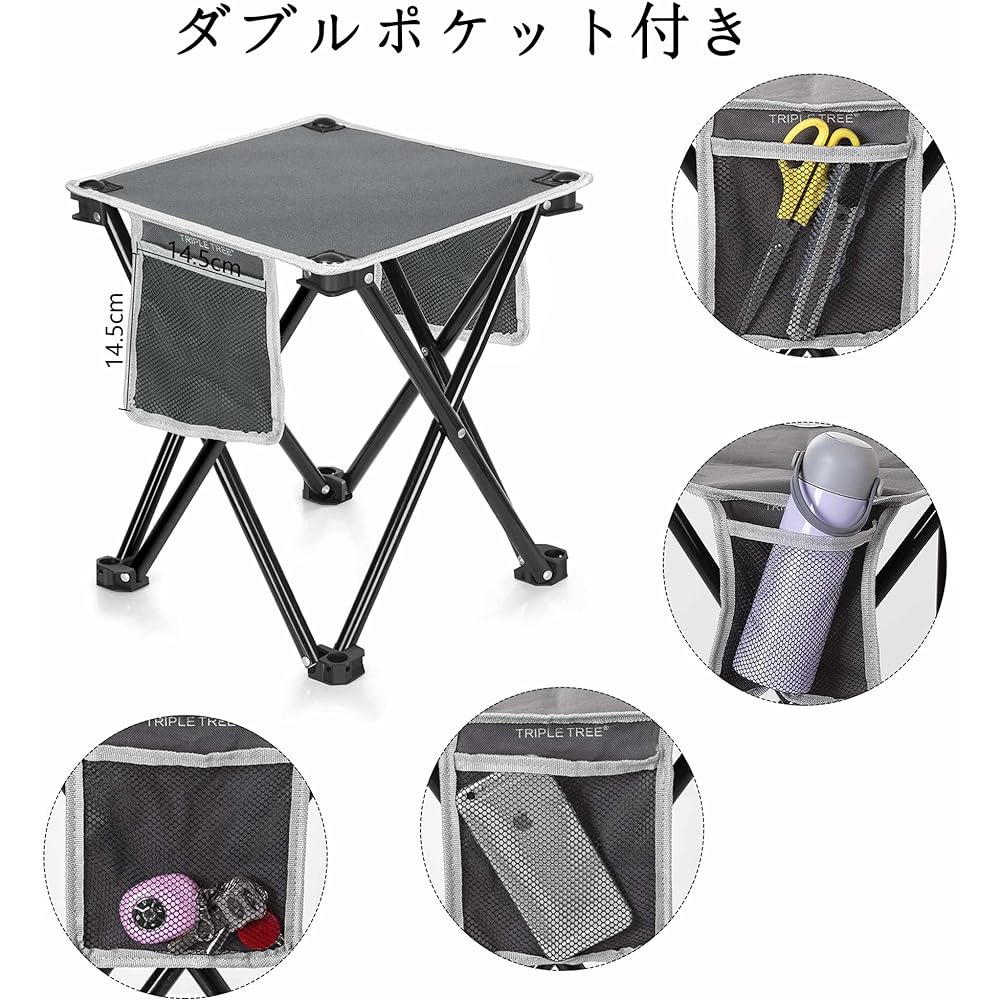 Folding chair, outdoor chair, folding chair, lightweight, compact, load capacity 180kg, camping chair, leisure chair, stable, portable, comes with 2 storage bags, suitable for outdoor hiking, barbecue, mountain climbing, work, fishing.