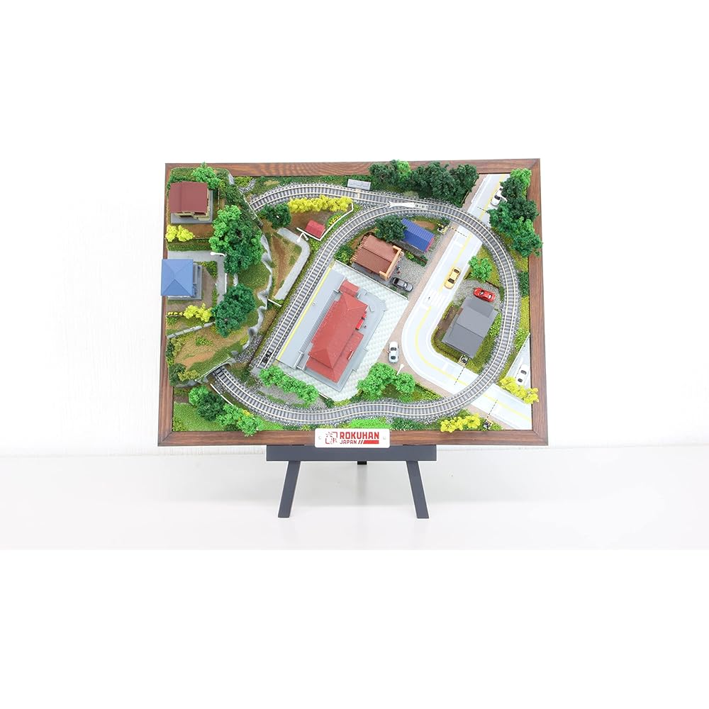 Rokuhan Z gauge wall-mounted diorama set S071-2 Railway model supplies