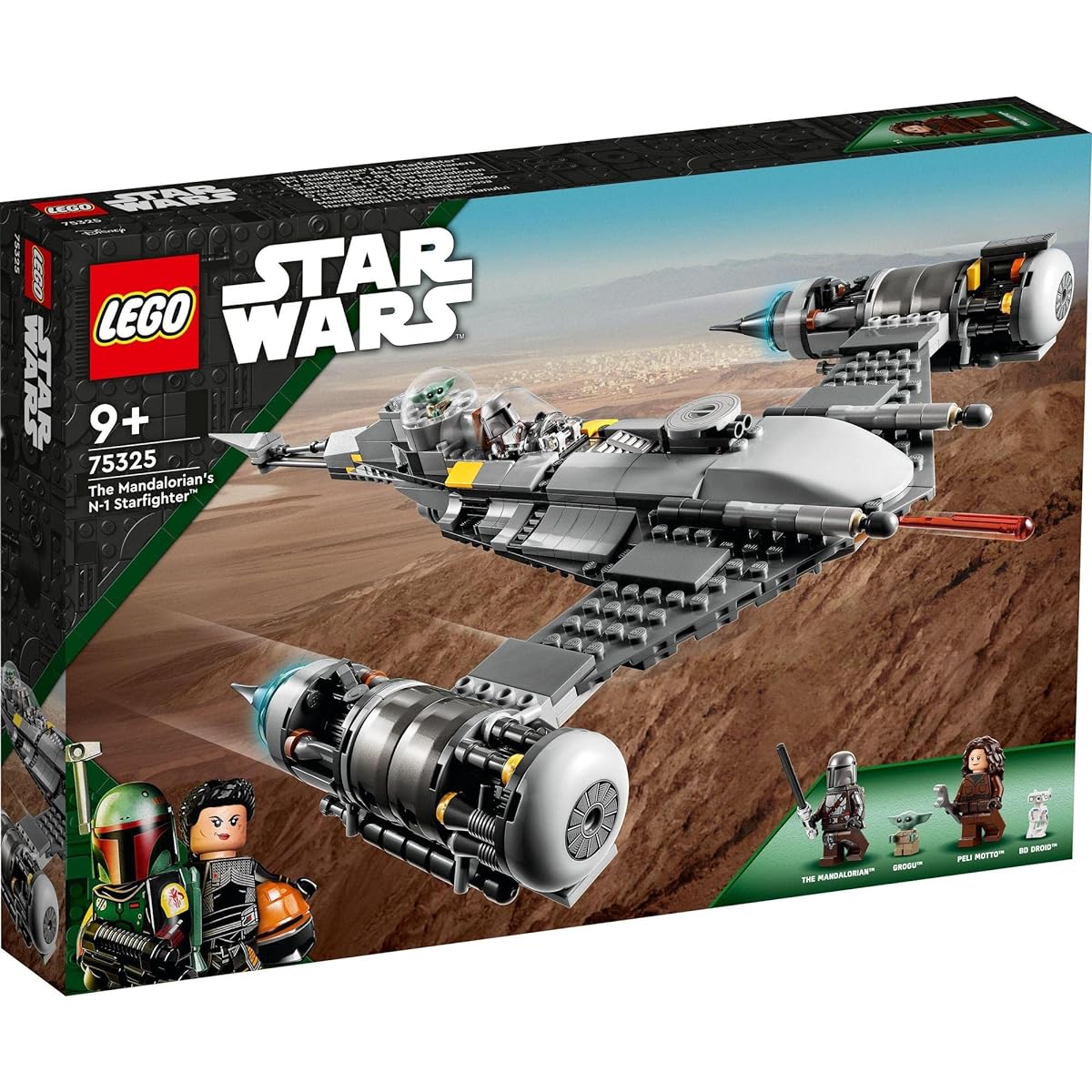 LEGO Star Wars Mandalorian N-1 Starfighter 75325 Toy Blocks Gift Space Boys Ages 9 and up