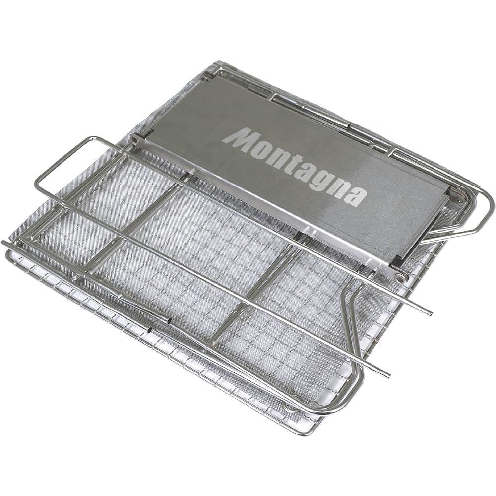 HAC 3WAY Outdoor Multi Grill HAC3093 Silver Approx. W28 x D23.5 x H30cm