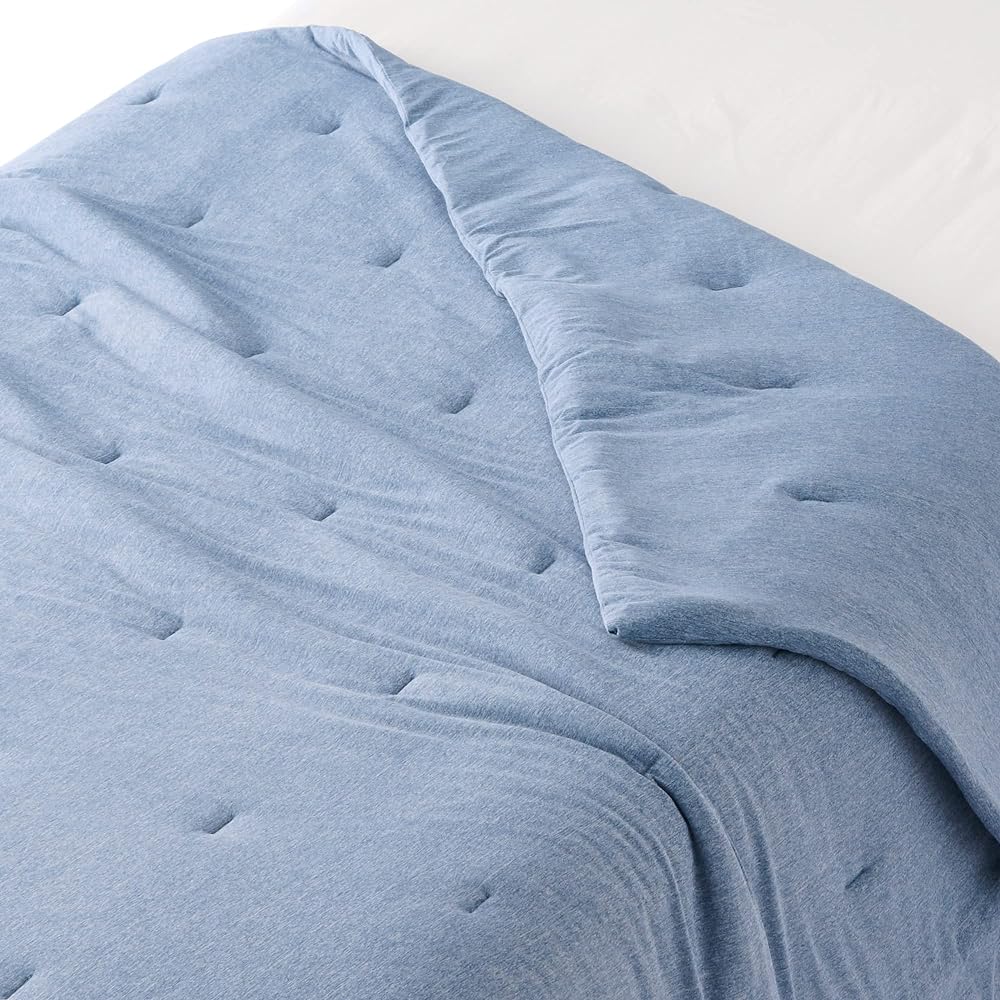 MUJI Cool Thin Futon Blue Double Size 180 x 200cm 12861027