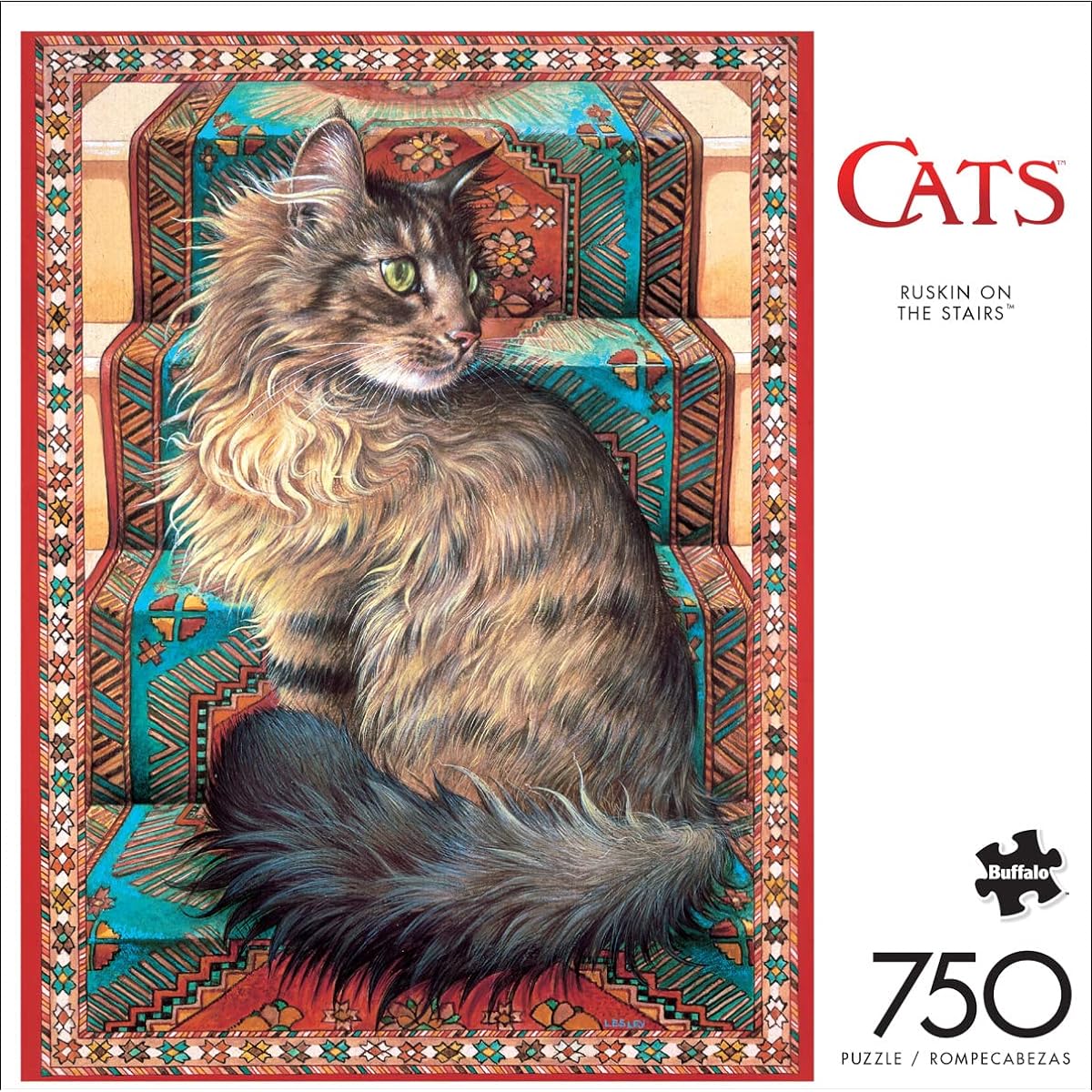 Buffalo Games - Ruskin on the Stairs - 750 Piece Jigsaw Puzzle