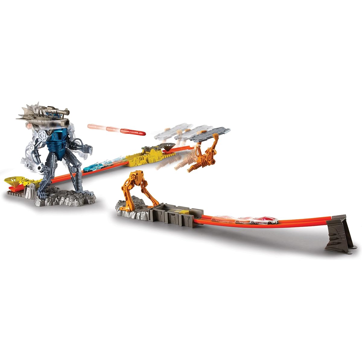 Hot Wheels Trick Tracks Cyborg Blaster Starter Set