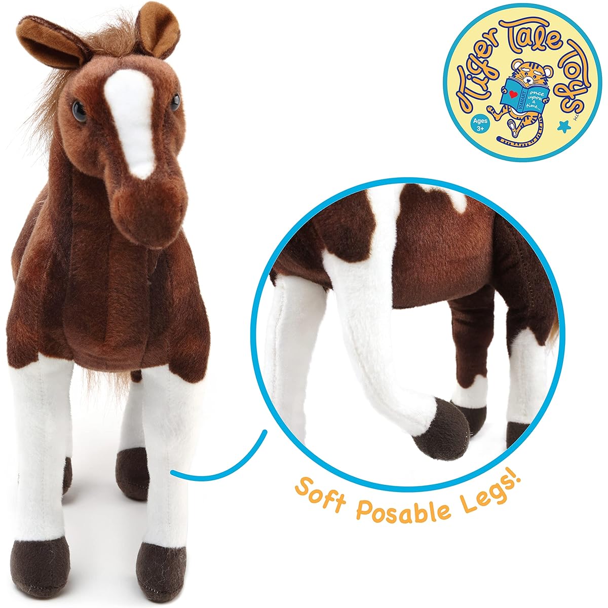 Tiger Tale Toys Hanna The Horse Plush Toy 16"