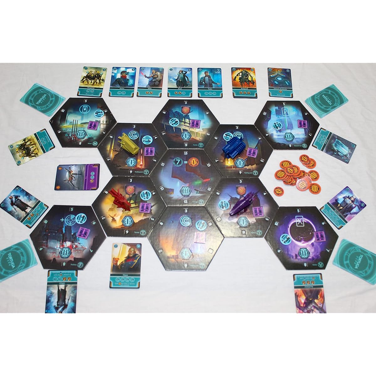 Grey Fox Games Tortuga 2199 Board Game 60-90 minutes 2-4 players Do you have what it takes to become King of the Pirates? Multiplayer