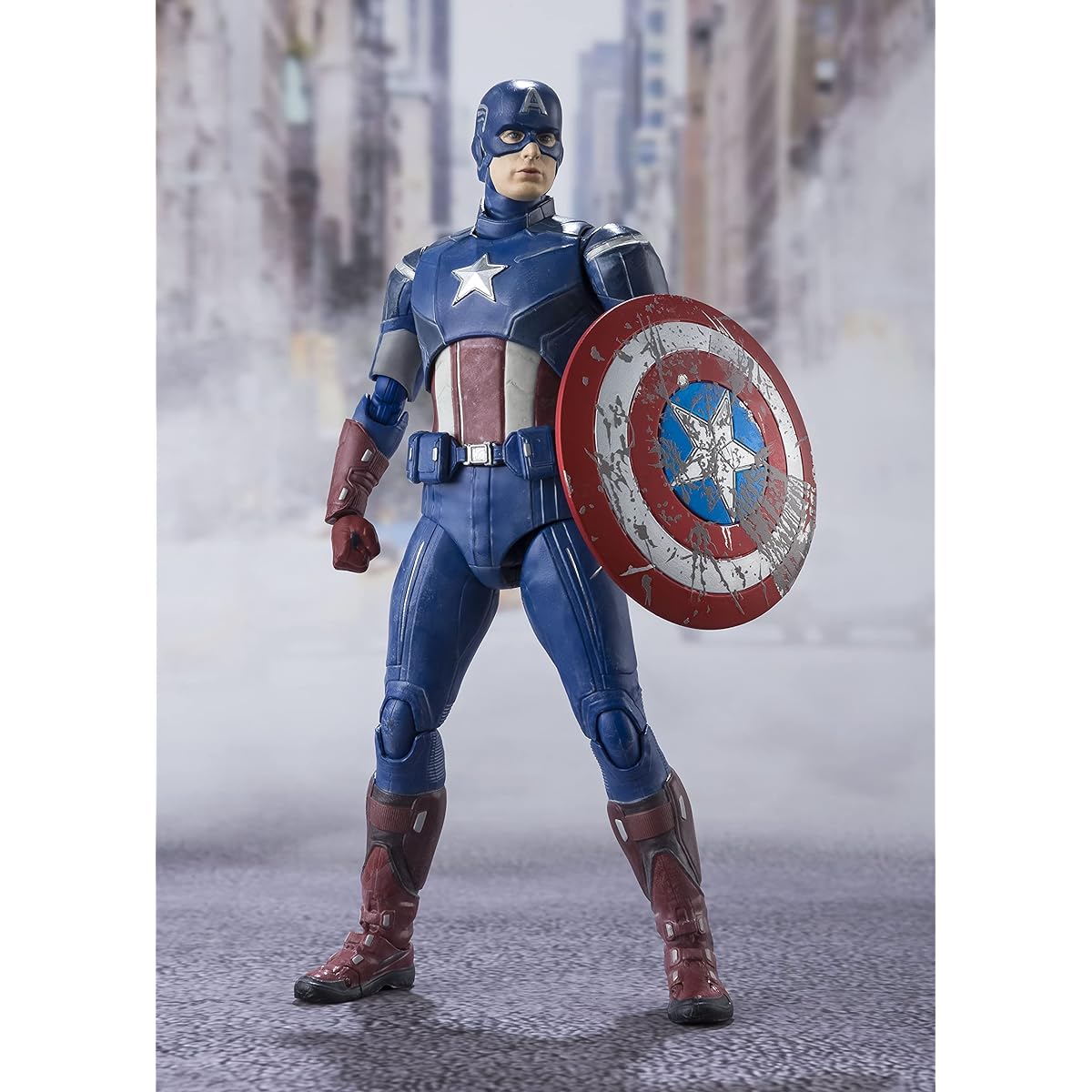 S.H.Figuarts Avengers Captain America - AVENGERS ASSEMBLE EDITION - Approx. 150mm PVC & ABS painted movable figure