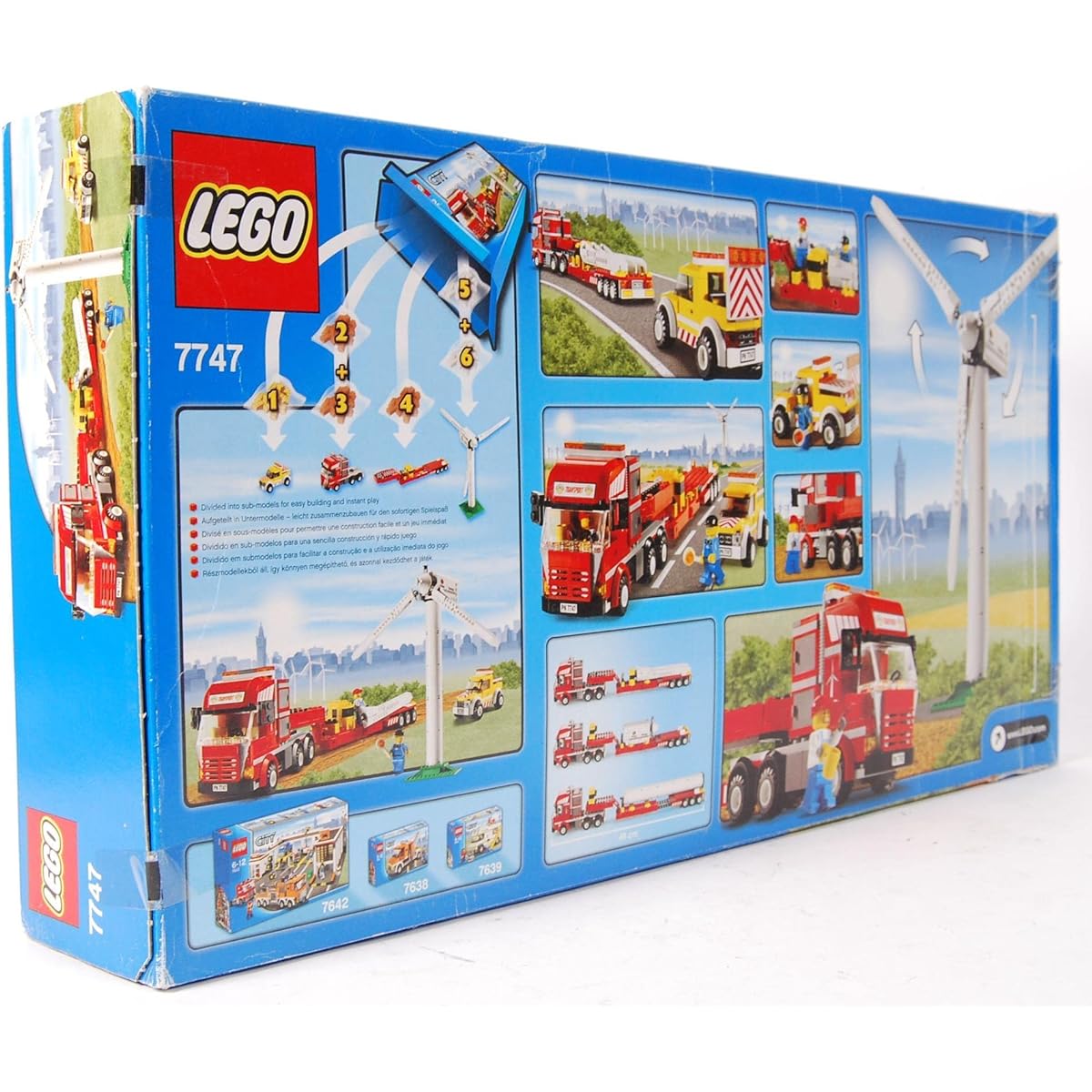 Wind Turbine Transport - LEGO set #7747-1