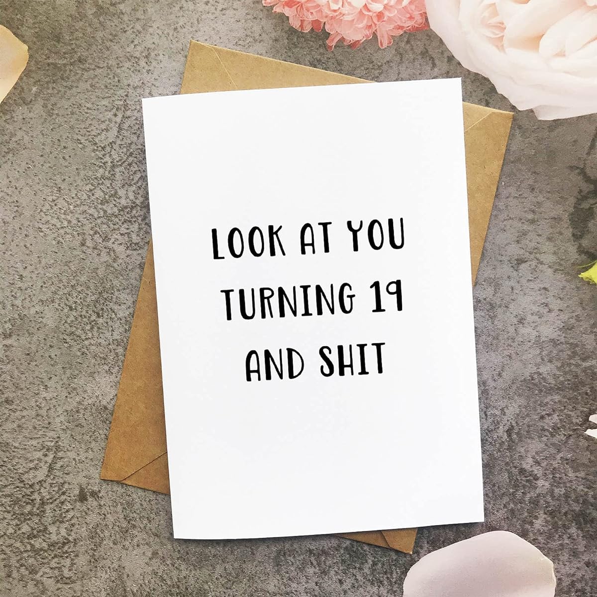 19th Birthday Cards for Boys and Girls, 19th Birthday Cards for Son, Daughter, Friend