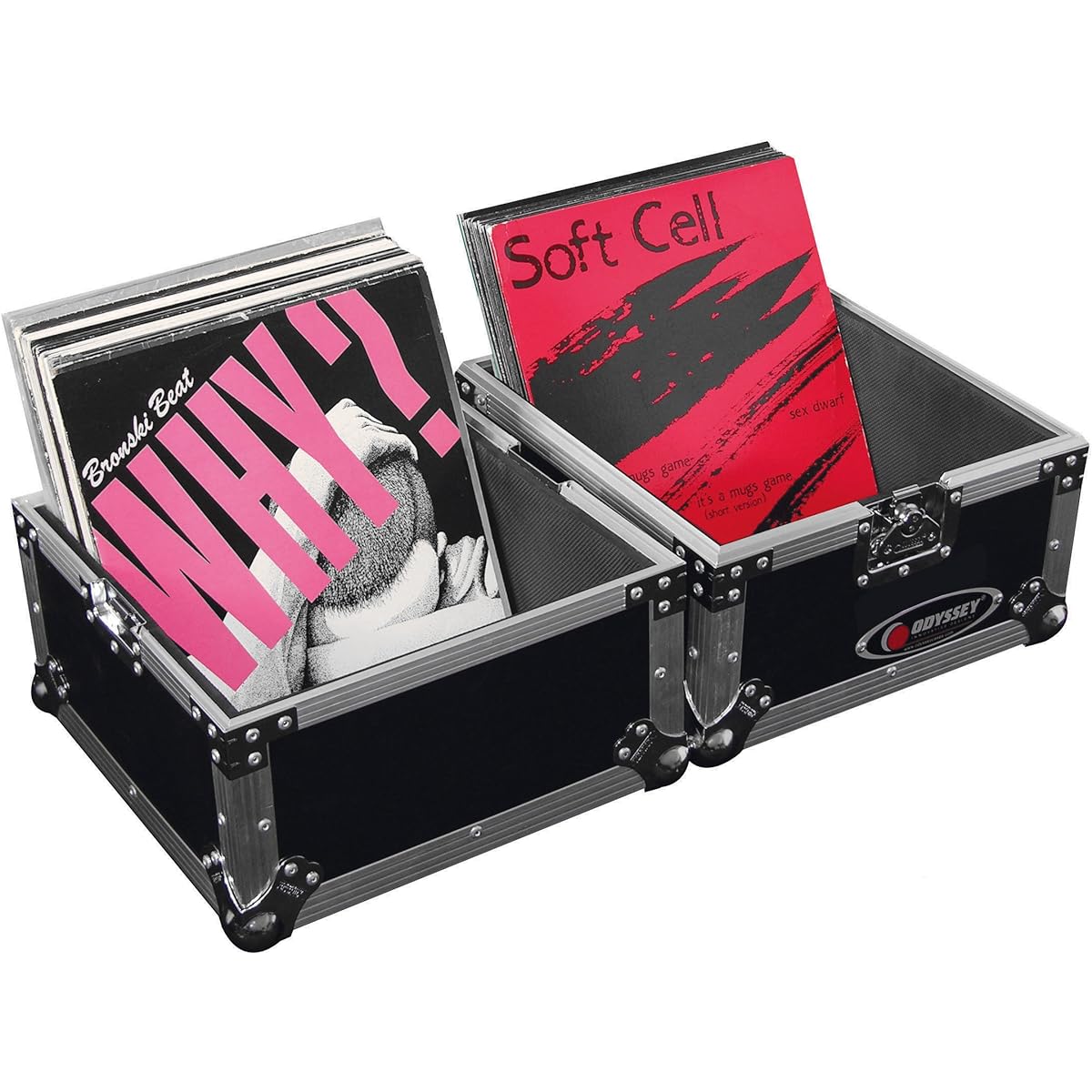 Odyssey FZLP80 Flight Zone Lp Ata Case: Holds Up To 80 Lp Records
