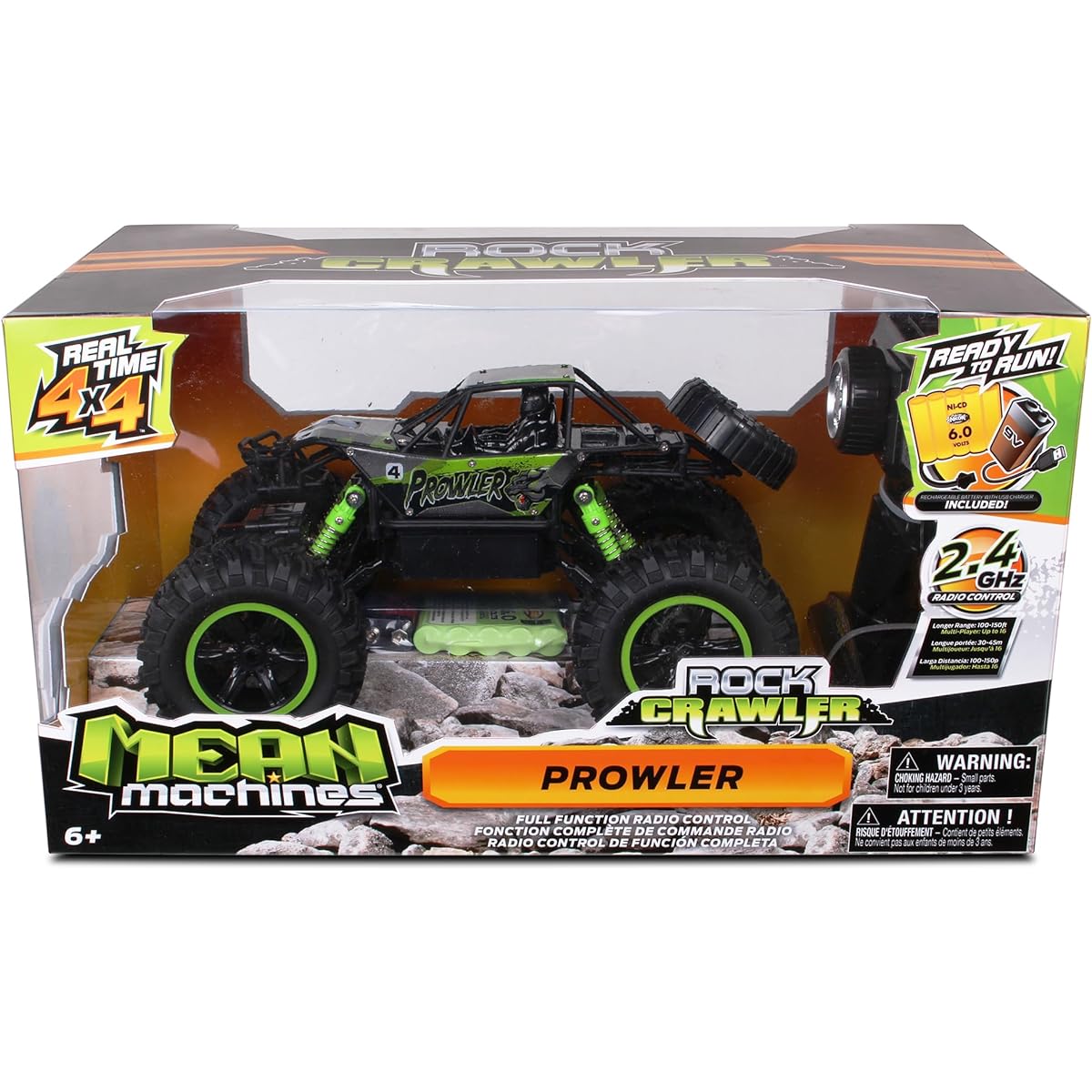 Mean Machines 4x4 Off-Road Rock Crawler 2.4GHz 1/14 Scale RC (RTR) Prowler
