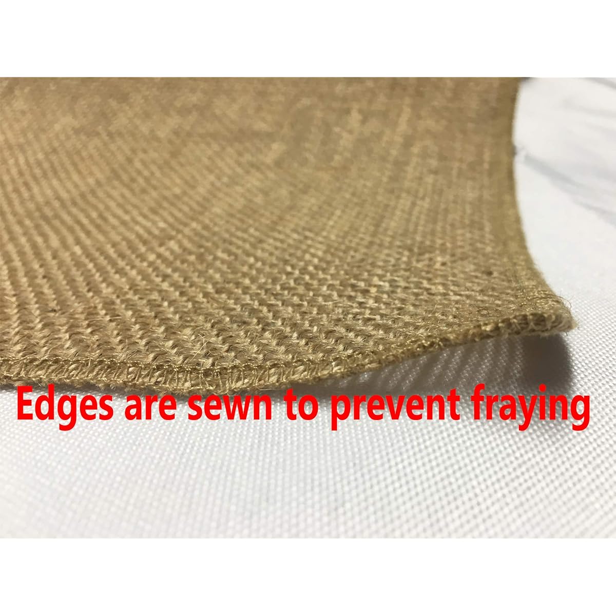 Winwinplus Burlap Table Runner - 12" x 120" Burlap Table Runner, Perfect for Rustic Wedding, Party, BBQ, Everyday, Holiday Decorations and Crafts