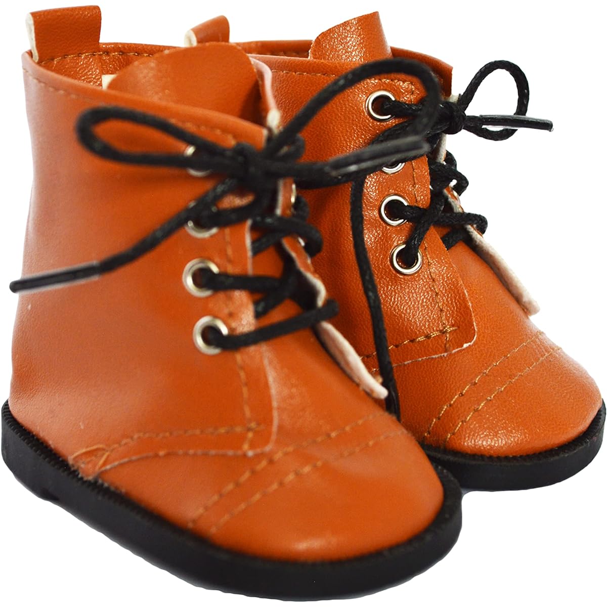 18" Doll Boots - Stylish Boots for Kennedy and Friends 18" Fashion Girl & Boy Dolls - Fits All 18" Fashion Dolls (Black)