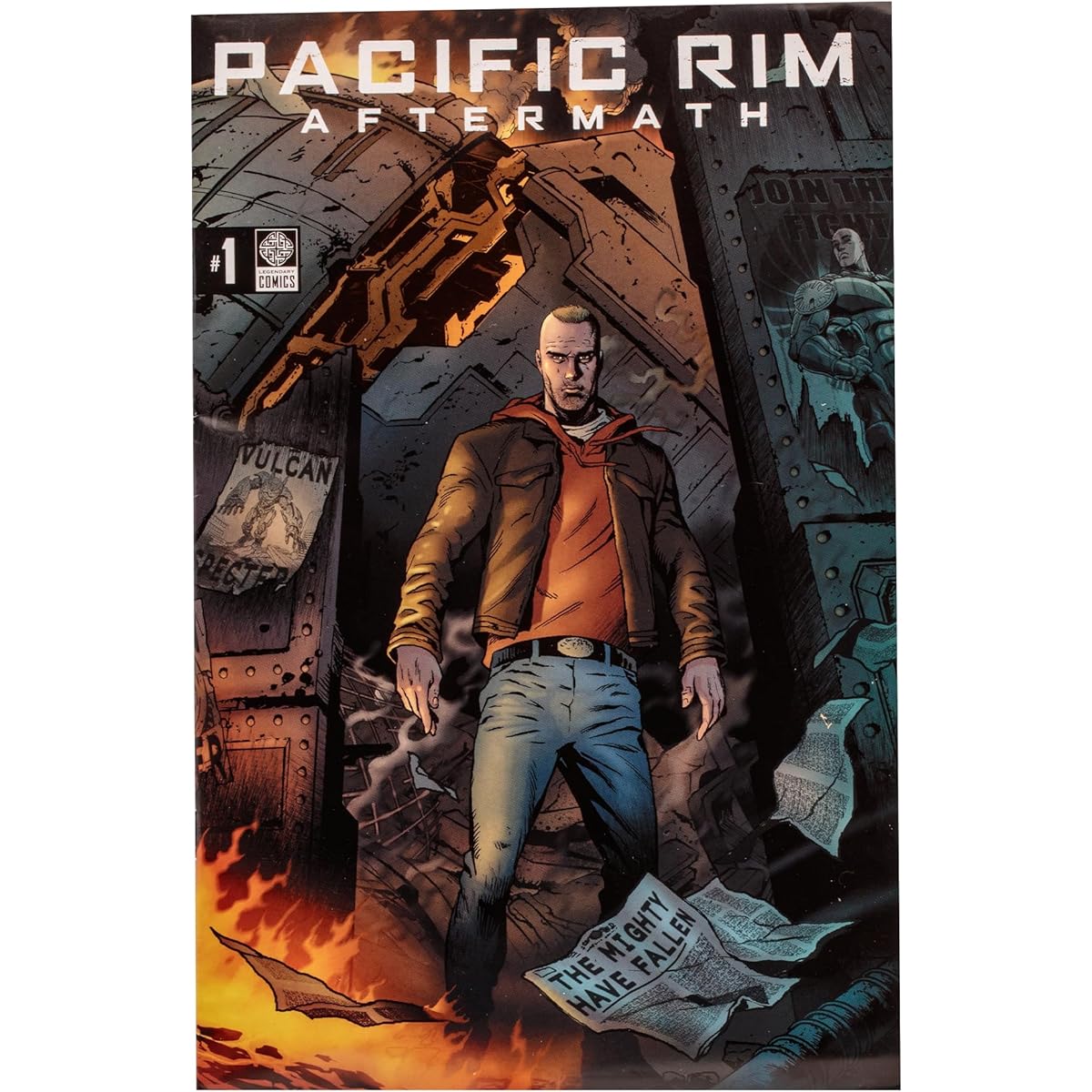 Pacific Rim McFarlane Toys Knifehead (Kaiju) 4-Inch Scale Figure Playset with Comic