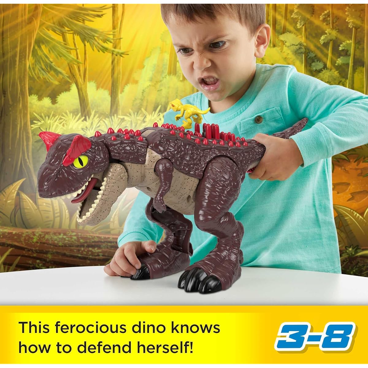 Fisher-Price Imaginext Jurassic World Spike Strike Carnotaurus