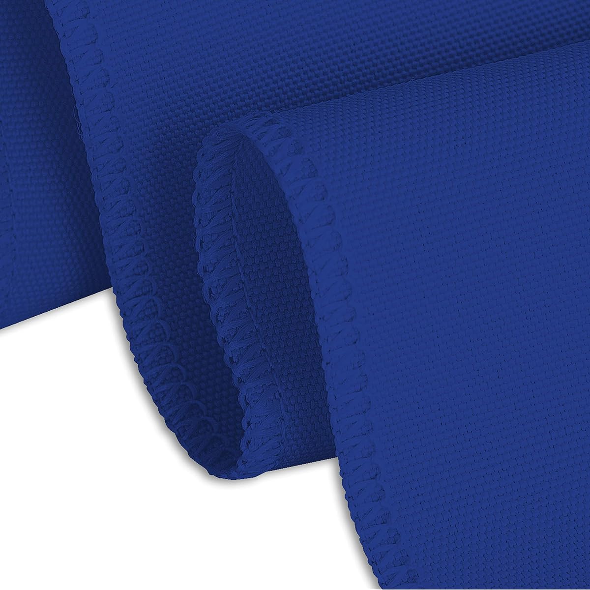 LinenTablecloth 17' Accordion Pleated Polyester Table Skirt, Royal Blue