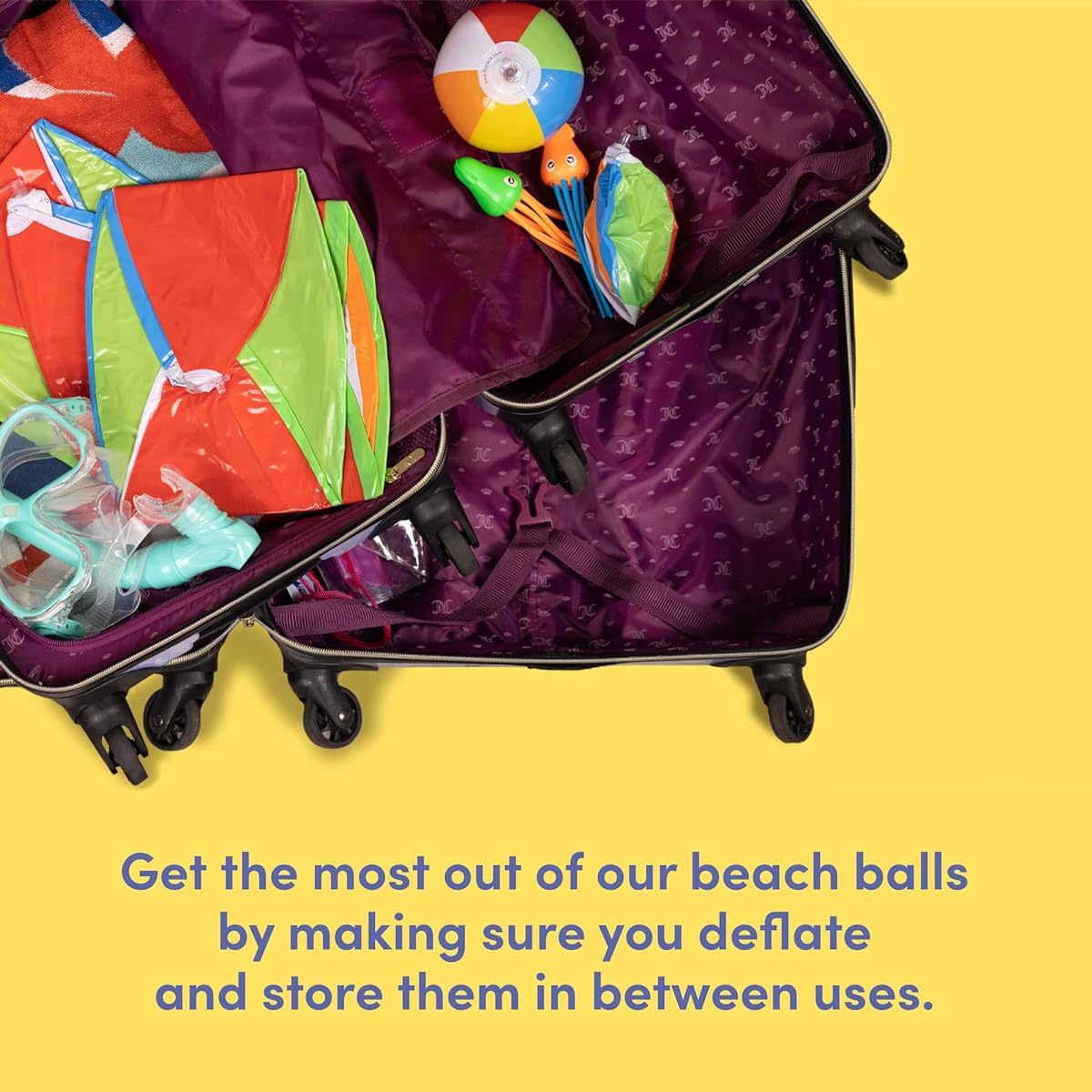 Top Race Large Beach Balls Bulk Pack - Huge Inflatable Beach Balls 24" - Huge Beach Balls for Kids Pool Summer Party Favors and Water Games - Pack of 12