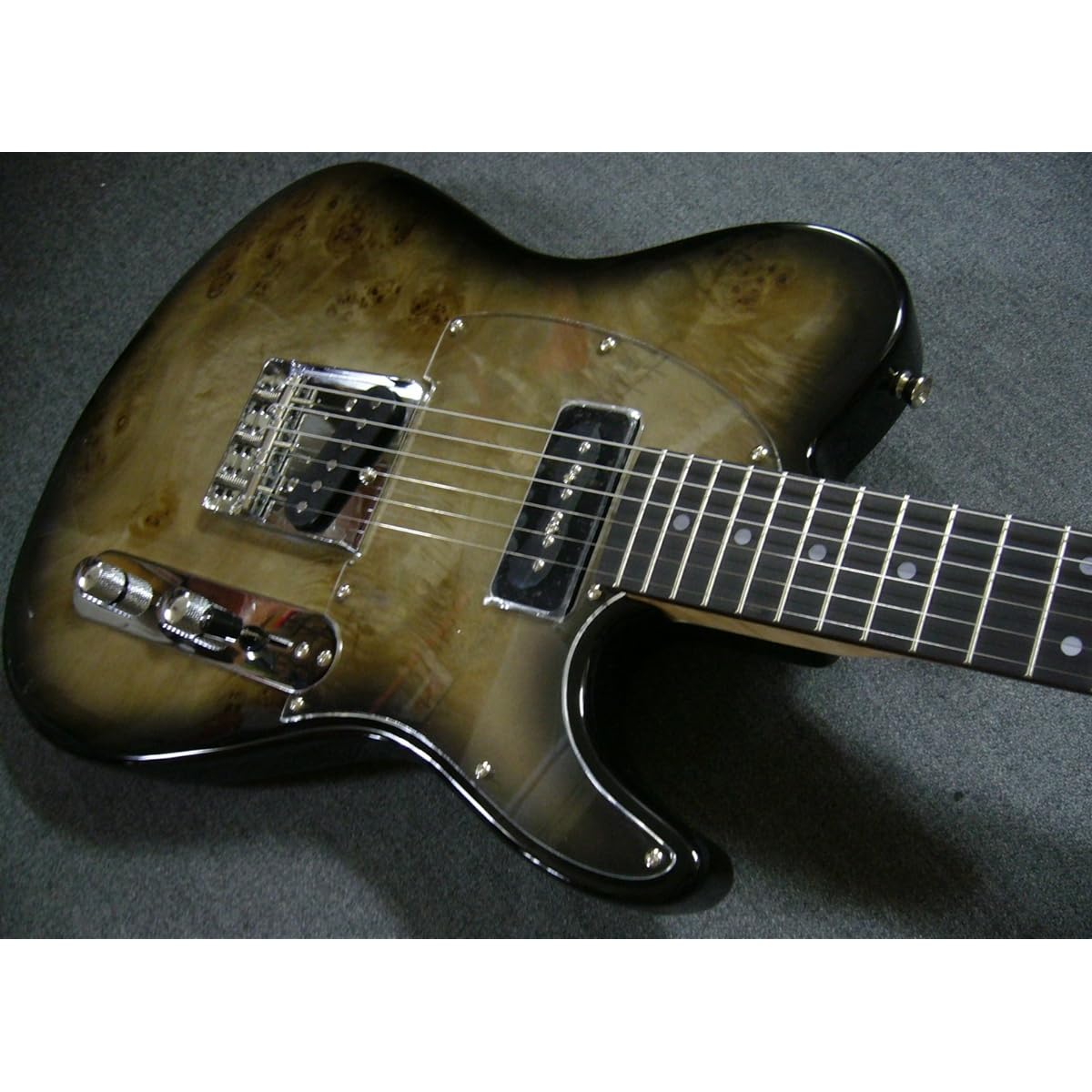 Bacchus Universe Series TACTICS-BP/R BK-B (Black Burst) ・Bacchus/Ball Poplar Top Specification ・Telecaster Type