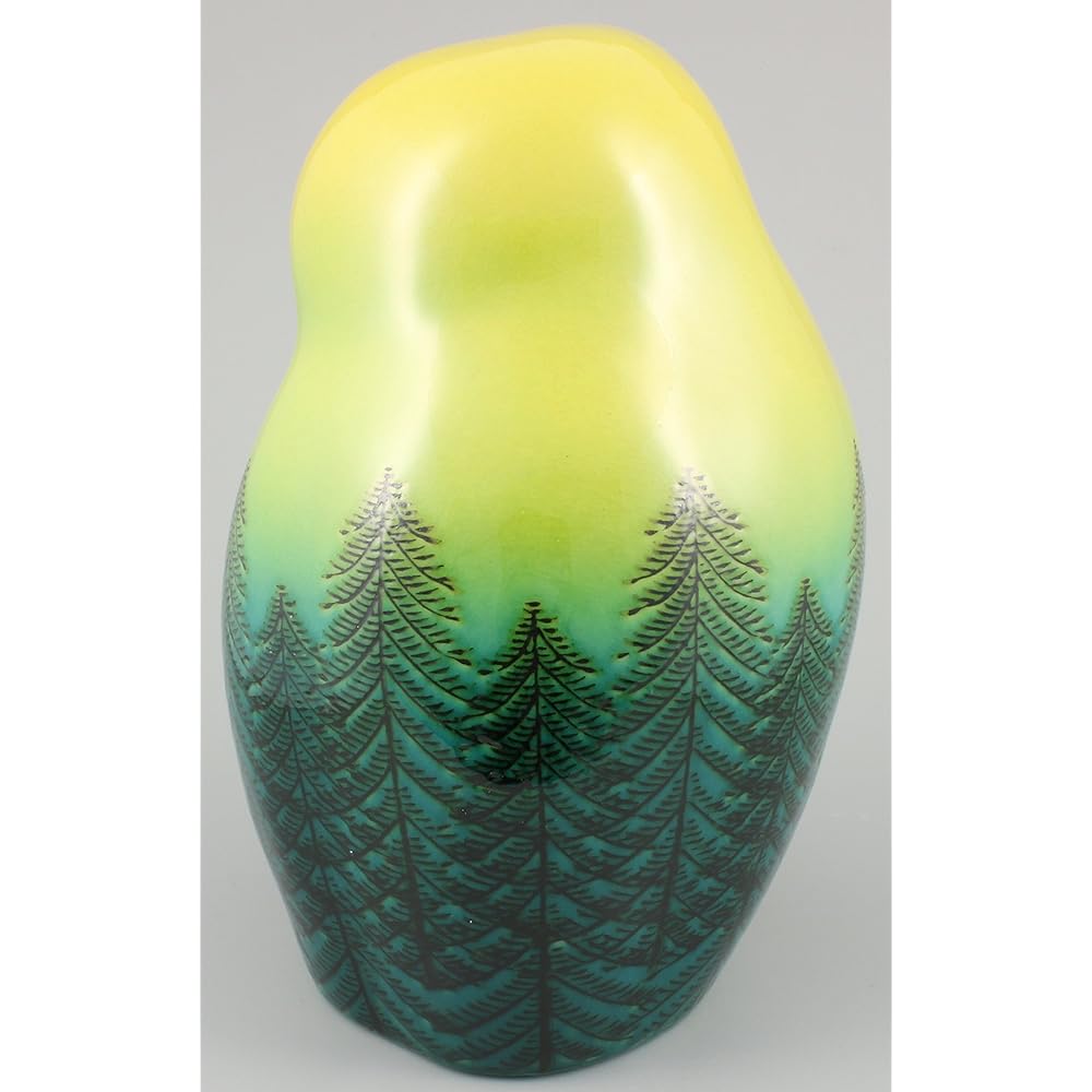 Kutani Ware Owl No. 6 Tree A-0008