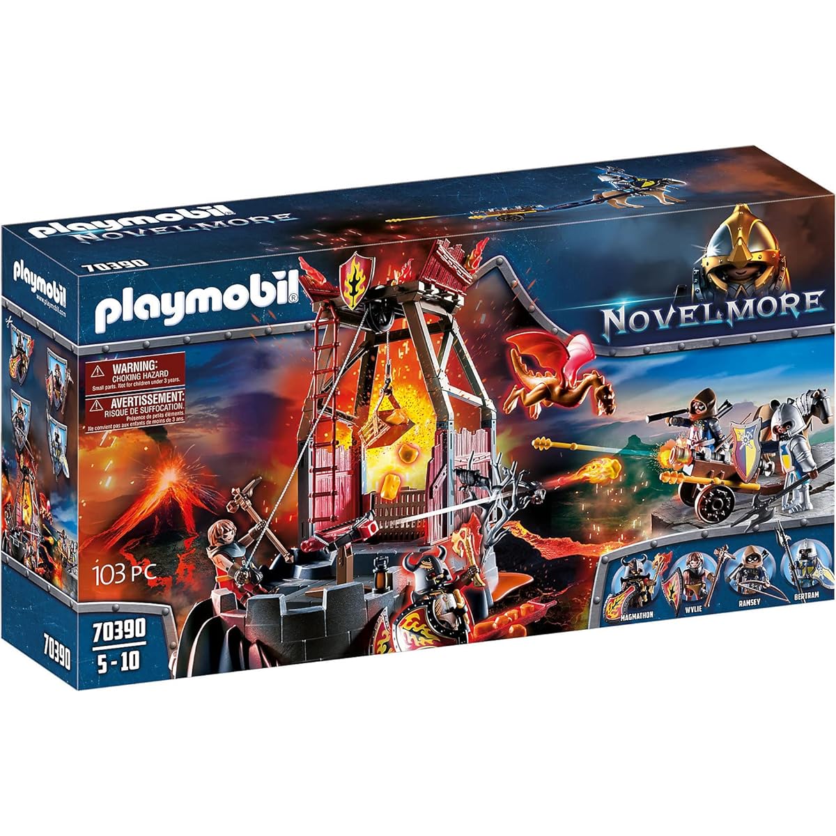 Playmobil Burnham Invaders Lava Mines