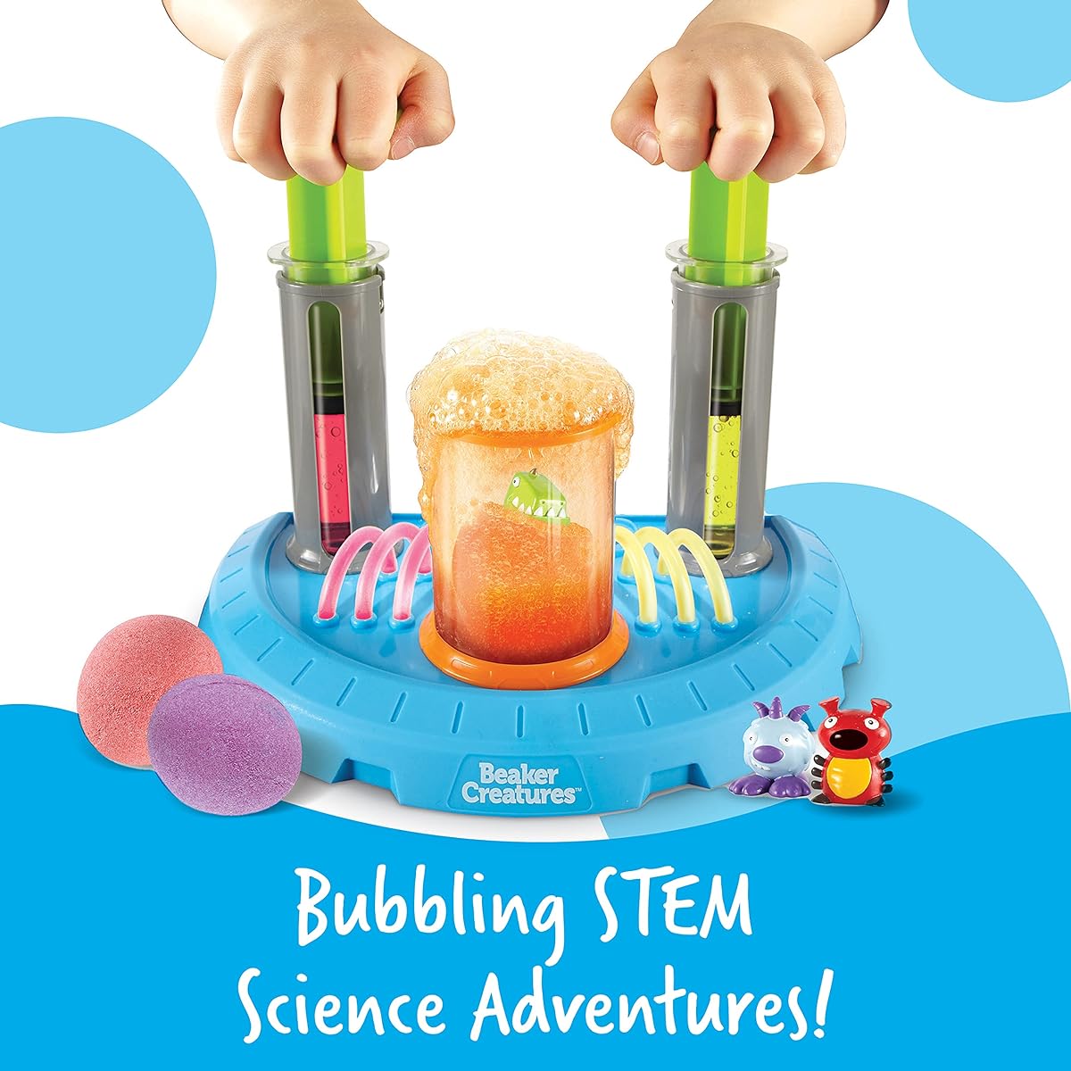 Learning Resources Beaker Creatures Liquid Reactor Super Lab, Homeschool, STEM, Science Exploration Toy, Ages 5+