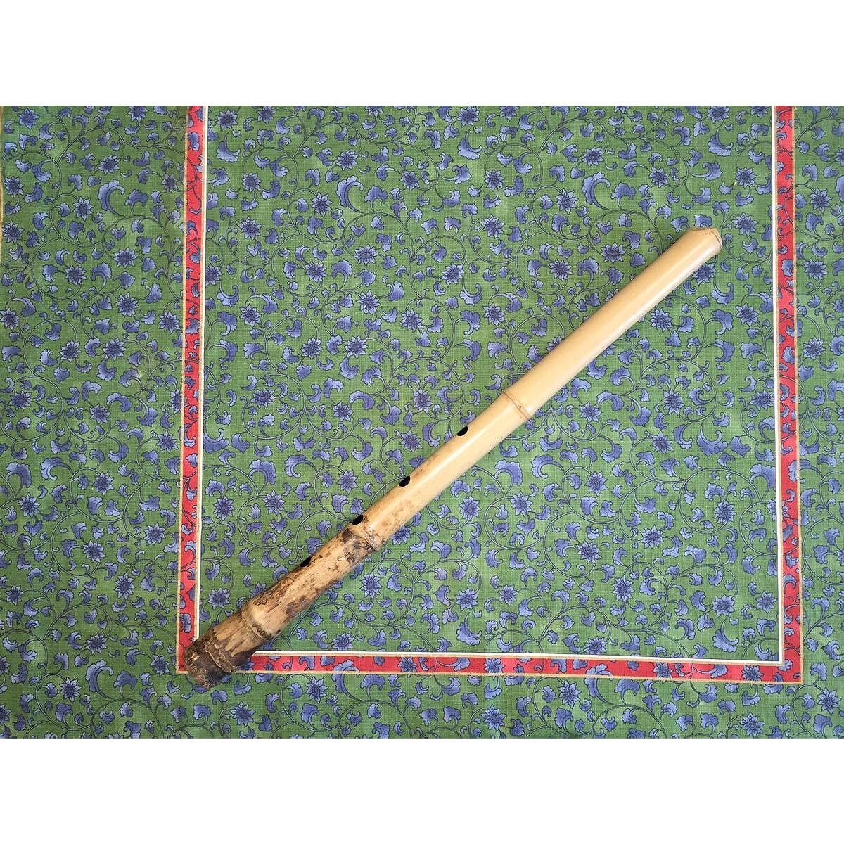 Shakuhachi, one shakuhachi pipe, Shoryūrokubon D pipe, Jimu no extension pipe