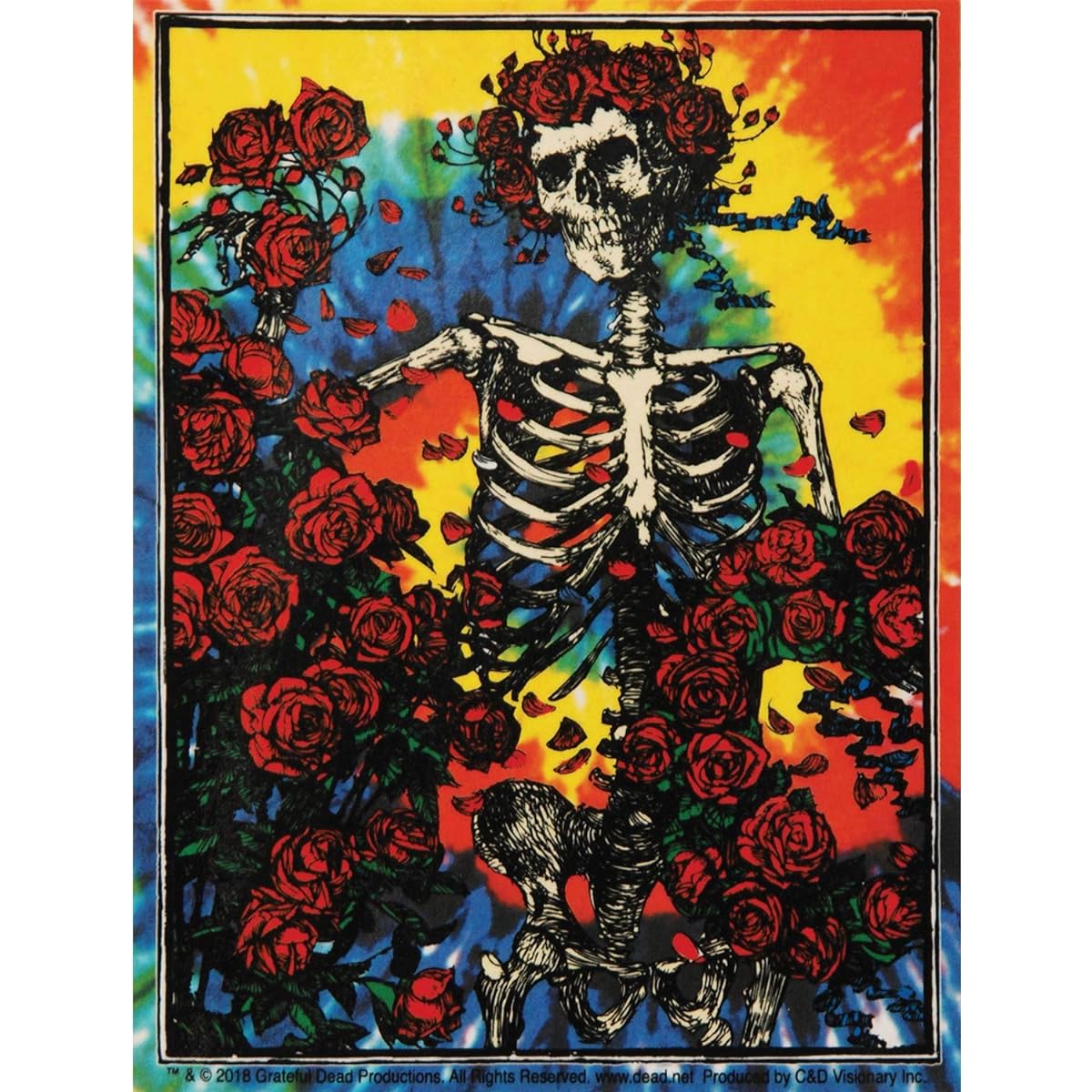 The Grateful Dead Sticker S-8200