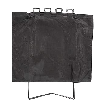 BUNDOK Garbage Stand BD-903 with Blindfold Cover, Lightweight, Folding Garbage Bag Holder, Sorting