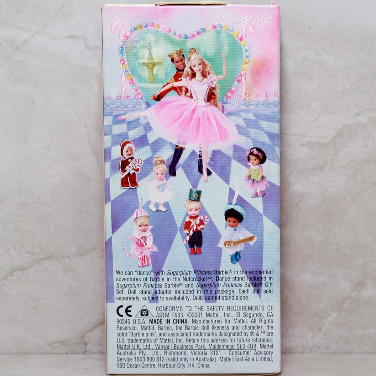 Barbie Nutcracker Kelly Tommy As Major Mint Doll (2001)