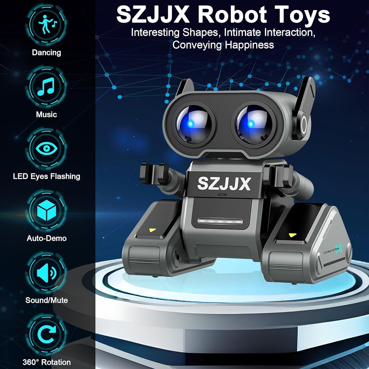 SZJJX Robot Toy Pink