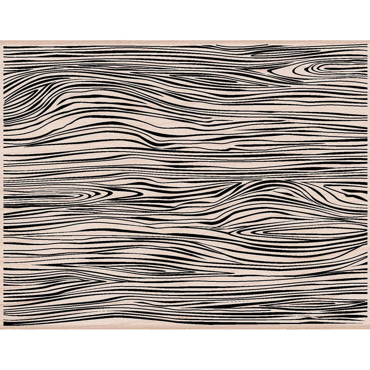 Hero Arts Mounted Rubber Stamps 4.5"X5.75"-Designer Woodgrain (parallel input product)