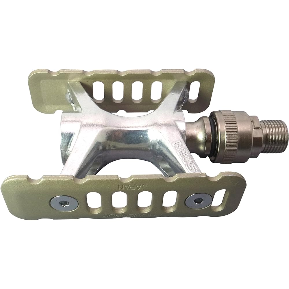 MKS (Mikashima Seisakusho) Bicycle Pedal PROMENADE OneSideEzy (Promenade One Side Easy) Titanium Color