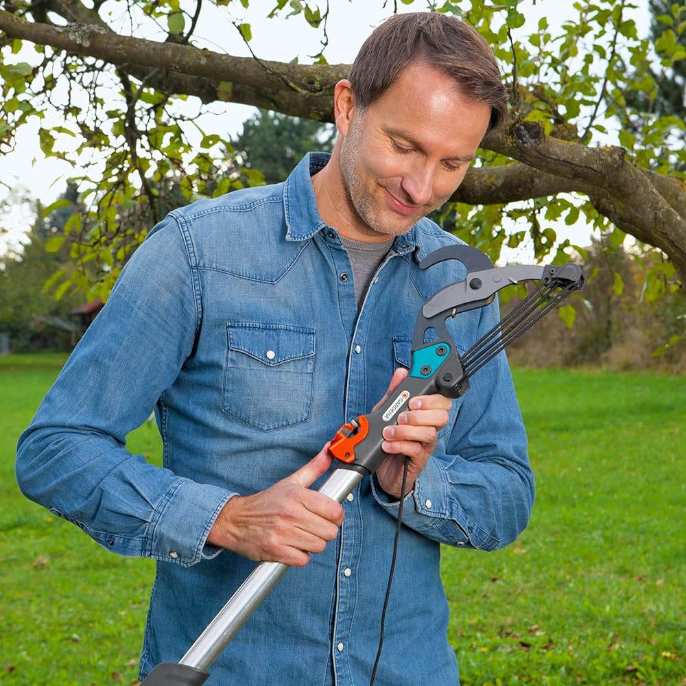 GARDENA Takabra cutting shears, rope type, bypass type blade *Handle sold separately Combi system 298-20