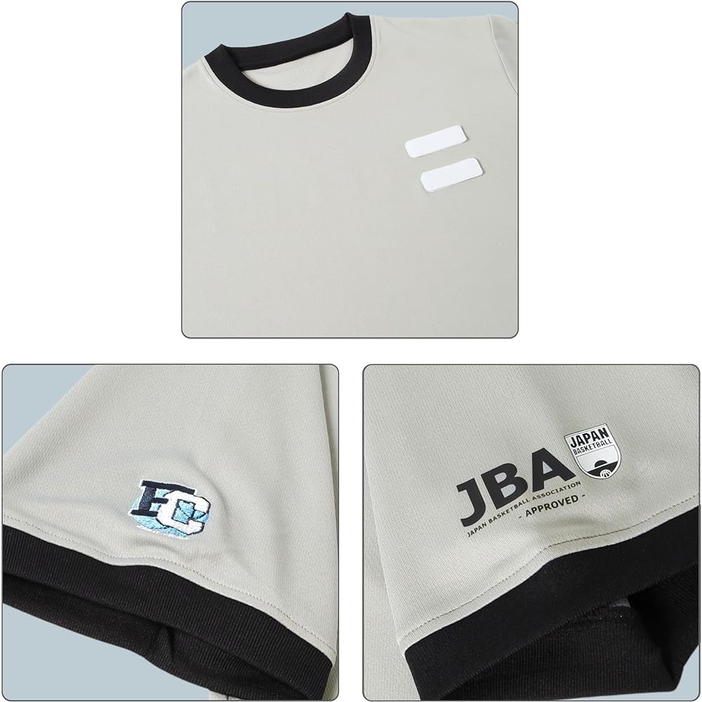 FINALCOURT Final Court Basketball Wear Referee Shirt FC1103 JBA Official Referee Referee Wear Second Uniform