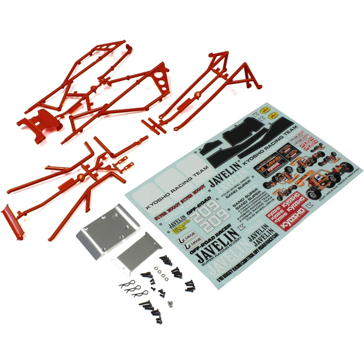 Kyosho Kyoso Body Red/Javelin RC Parts OTB247R