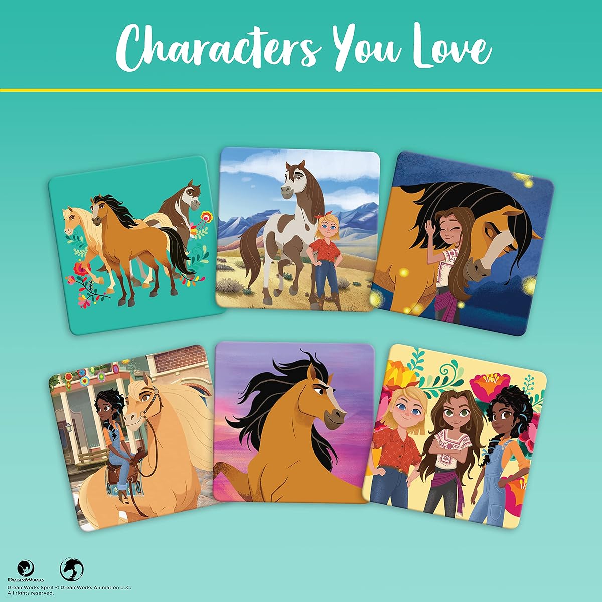 Ravensburger DreamWorks Spirit Matching Game - A fun and fast memory game for boys and girls ages 3 and up