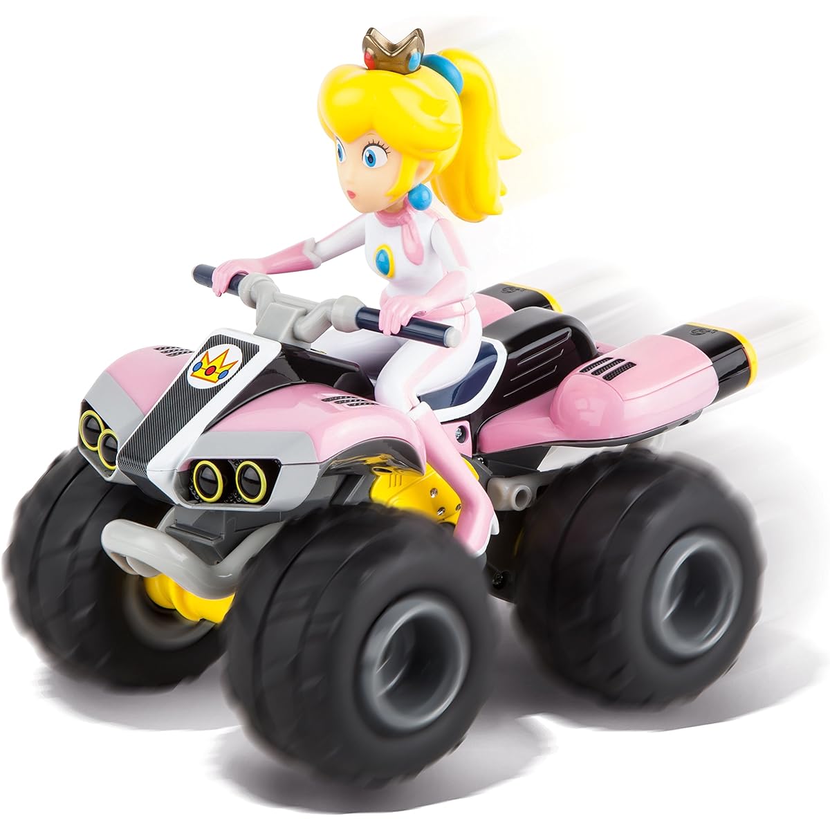 Carrera RC Nintendo Mario Kart 2.4 GHz Radio Remote Control Toy Car - Peach Quad