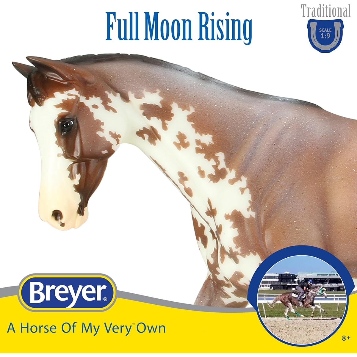 Breyer Horses Traditional Series | Full Moon Rising | Thoroughbred | Toy Horse Model | 14" x 7.5" | 1:9 Scale | Model #1877