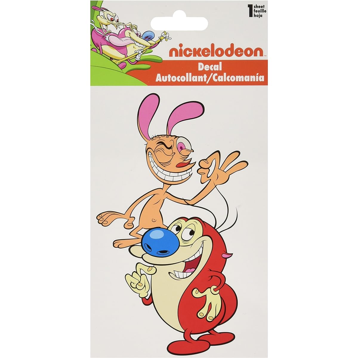 Trends International Peelable Decal Nickelodeon Ren & Stimpy