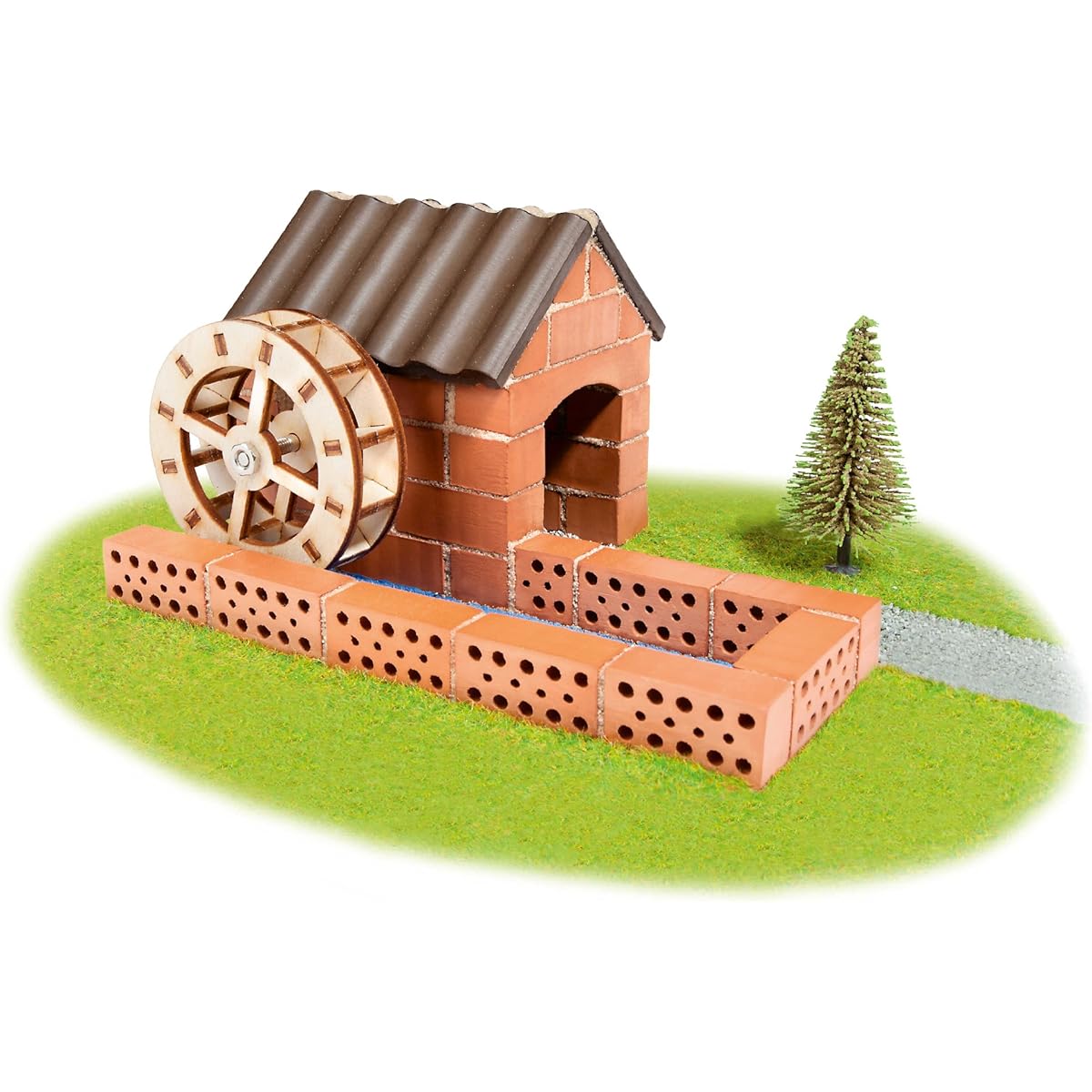 Eitech Teifoc Watermill Brick Construction Set