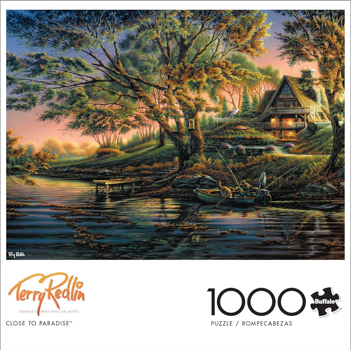 Buffalo Games Jigsaw Puzzle Terry Redlin Close to Paradise 1000 Piece