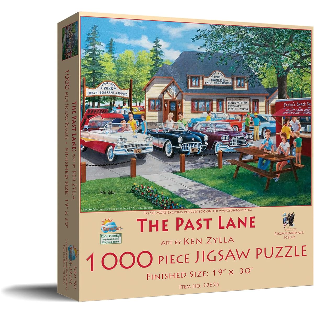 The Past Lane Jigsaw Puzzle